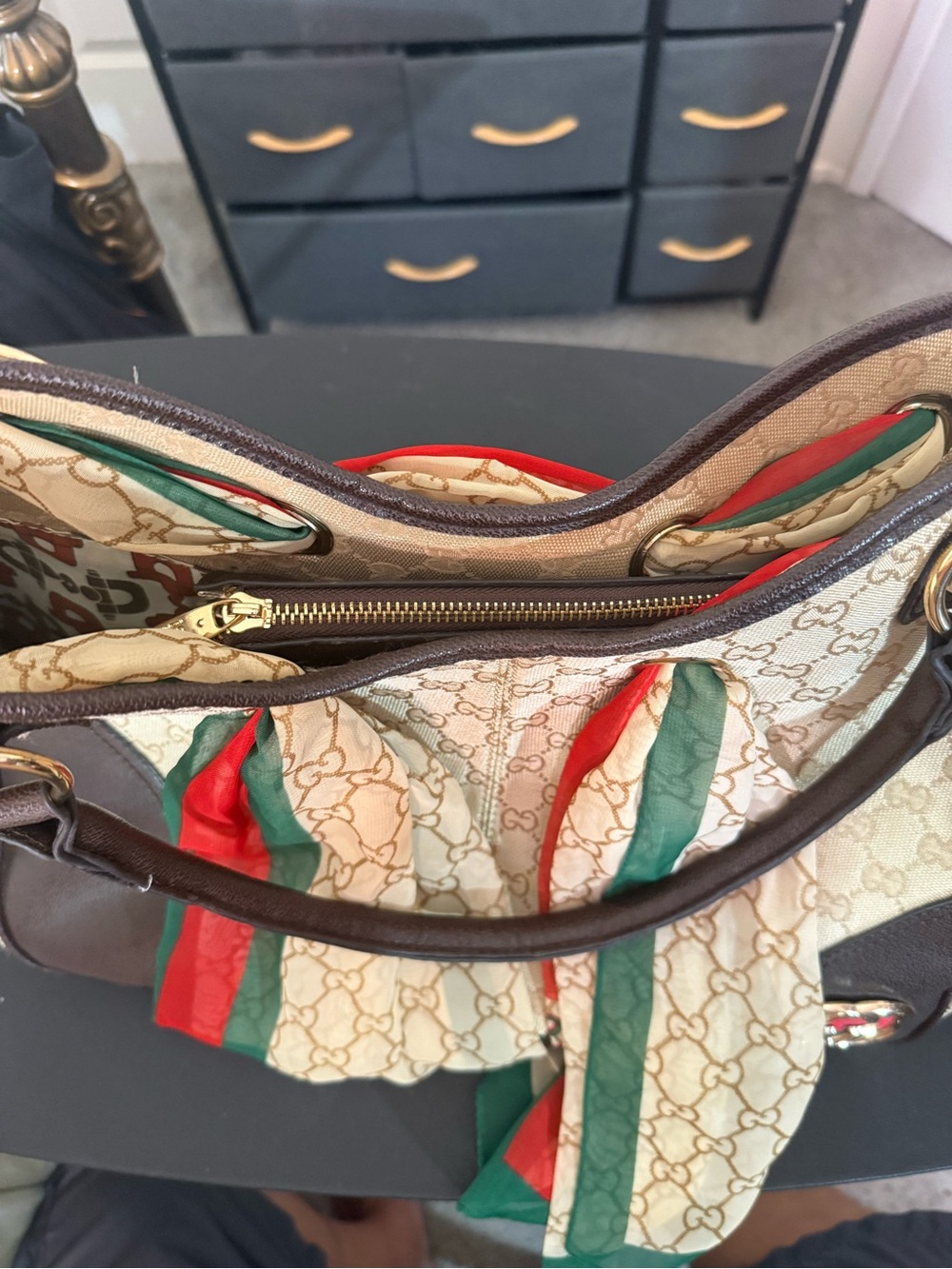 Vintage handbag large size great condition - Picture 3 of 8